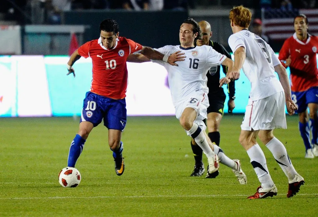 Daúd Gazale en un amistoso de La Roja ante Estados Unidos | FOTO: Kevork Djansezian/Getty Images