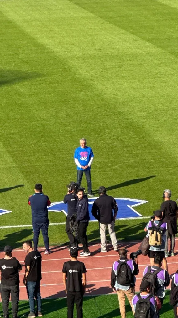 Héctor Pinto en el Estadio Nacional | FOTO: Bolavip Chile
