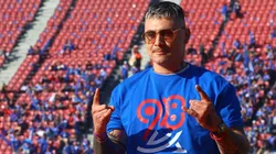 Cristóbal Campos está agradecido con el hincha azul. (Foto: Photosport)