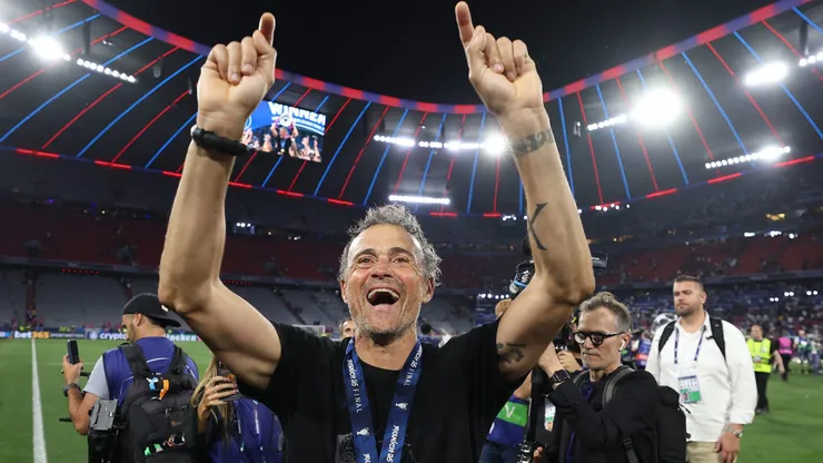 Luis Enrique recordó a su hija Xana tras la obtención de la Champions League.