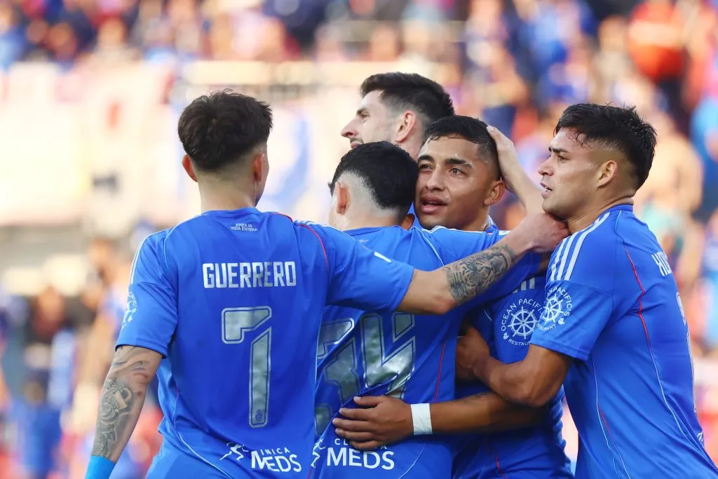 Universidad de Chile consiguió un tremendo triunfo por 6-0 ante O’Higgins en el Campeonato Nacional 2025. (Foto: Photosport)