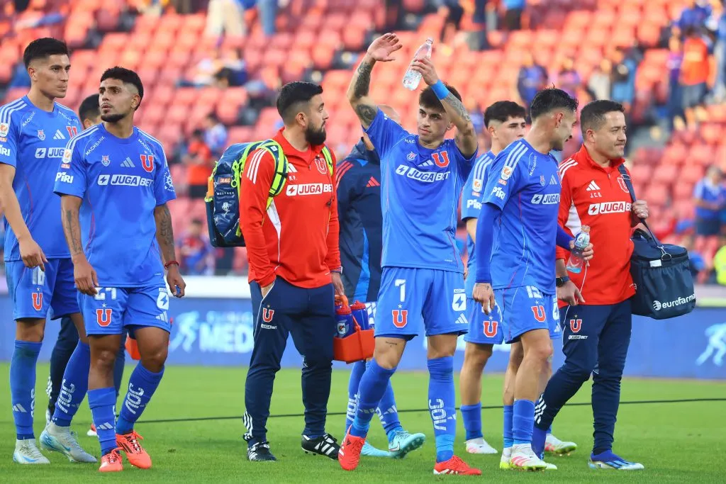 Universidad de Chile muestra un buen fútbol en esta temporada 2025 y sigue en tres competencias este segundo semestre. (Foto: Photosport)