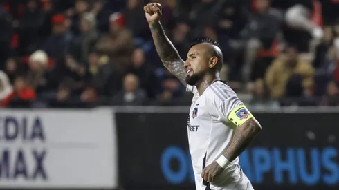 Arturo Vidal le dio el triunfo a Colo Colo en La Calera.