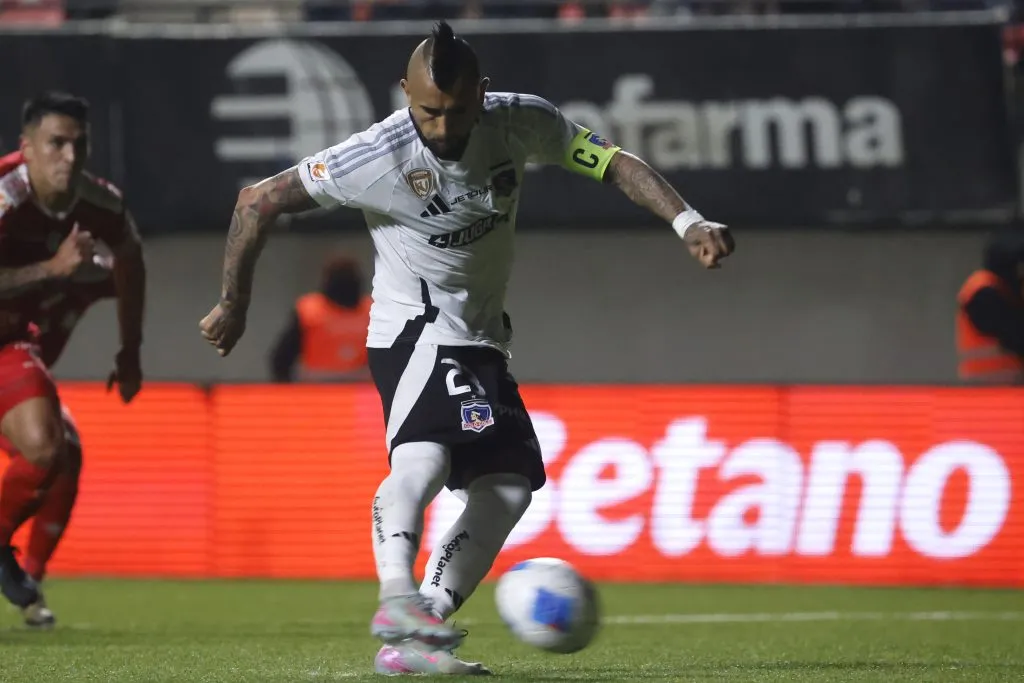 Arturo Vidal llegó a su segunda conquista en esta temporada. (Foto: Sebastián Cisternas/Photosport)