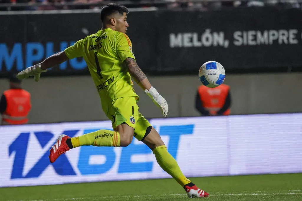 Brayan Cortés volvió a la titularidad en Colo Colo. (Foto: Andrés Piña/Photosport)