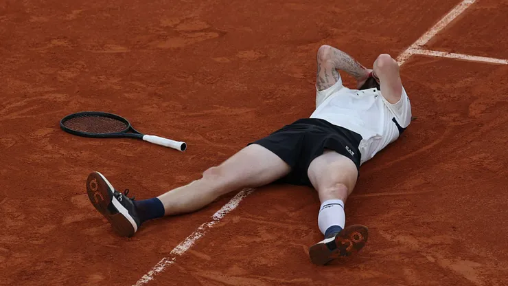 Bublik hace historia en Roland Garros (Getty Images).