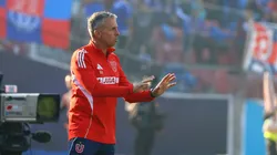 Gustavo Álvarez alzó la voz luego de la caída de U. de Chile ante Curicó.(Photosport).