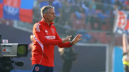 Gustavo Álvarez alzó la voz luego de la caída de U. de Chile ante Curicó.(Photosport).