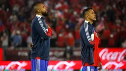 Alexis Sánchez y Arturo Vidal lideran la formación de La Roja ante Argentina.