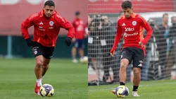 Alexis Sánchez y Lucas Assadi ilusionan a los hinchas de Universidad de Chile.