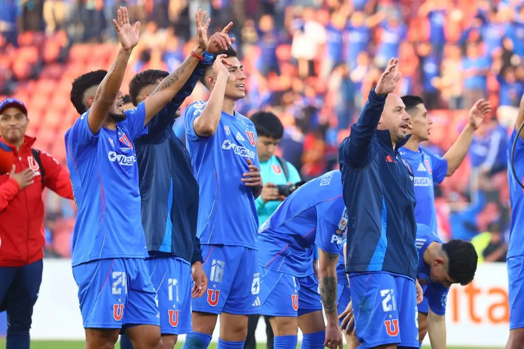 Universidad de Chile se mide frente a Guaraní por los playoffs de la Copa Sudamericana 2025. (Foto: Photosport)