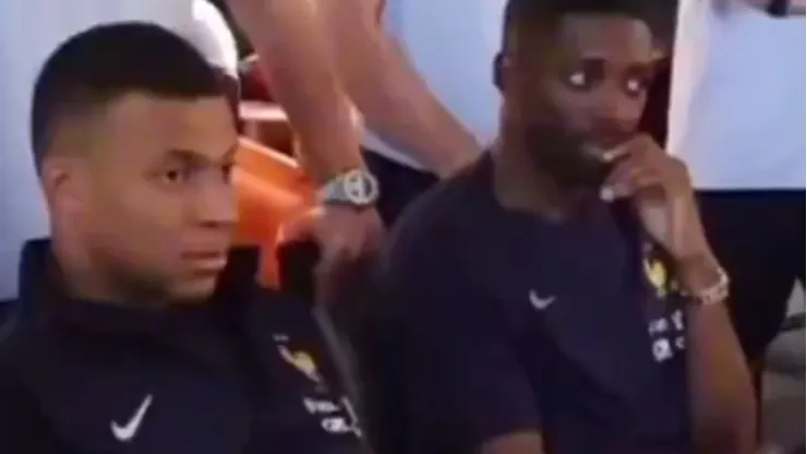Kylian Mbappé se reencontró con sus excompañeros del PSG. (Foto: Captura)