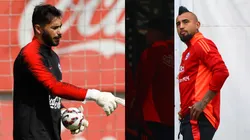 Johnny Herrera lanza ácida crítica a Arturo Vidal. (Foto: Photosport)