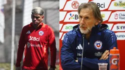 El técnico de la Selección Chilena fue consultado por la ausencia del volante de Boca Juniors.