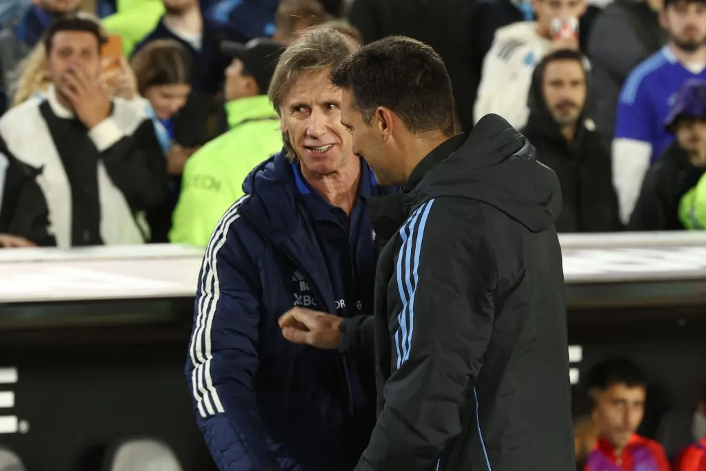 Ricardo Gareca y Lionel Scaloni se vuelven a encontrar (Foto: Photosport)