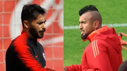 Leyenda de la U le presta ropa a Johnny Herrera contra Arturo Vidal