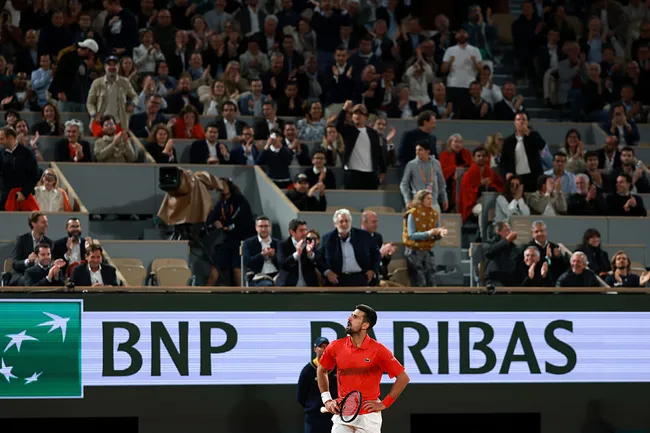 Djokovic puso de pie a todo Roland Garros (Getty Images).
