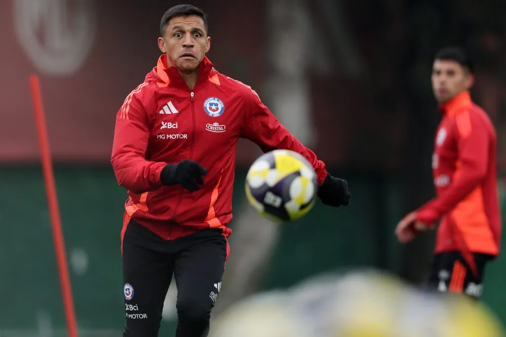Alexis Sánchez será titular en la Roja ante Argentina. (Foto: Photosport)