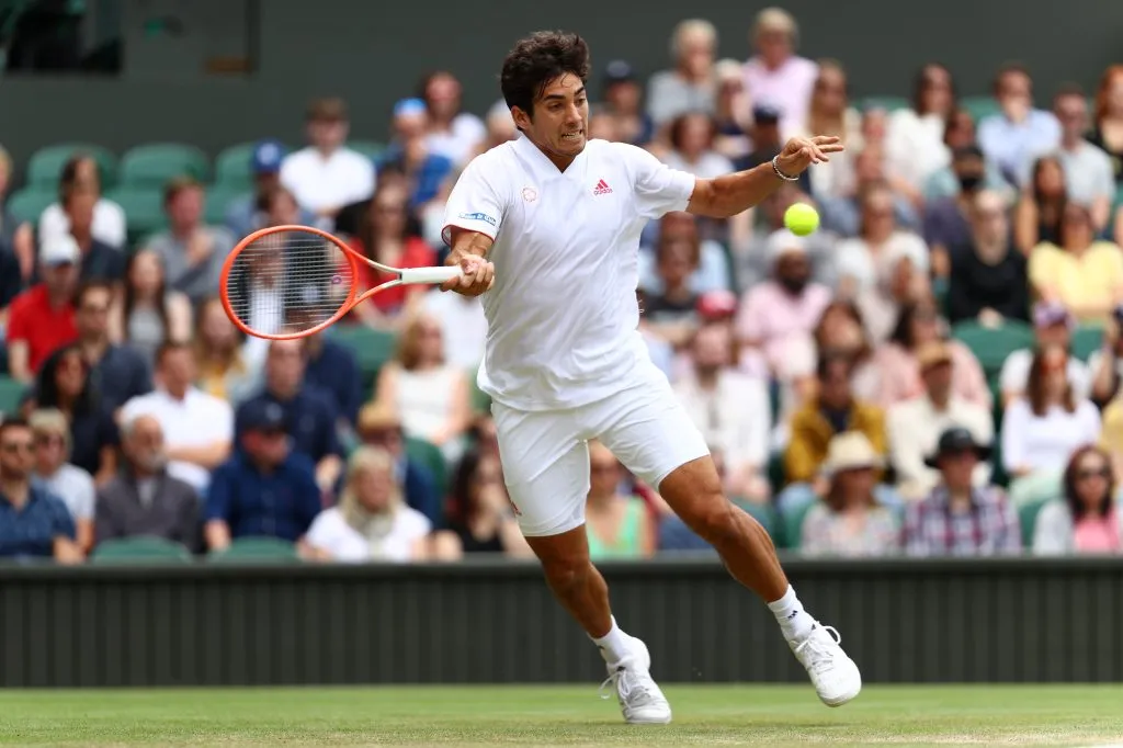 Cristian Garin relata que su rival más difícil fue Novak Djokovic en Wimbledon. (Foto: Getty)