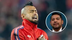 Rodrigo Herrera retira a Arturo Vidal de la Selección Chilena. (Foto: Photosport)