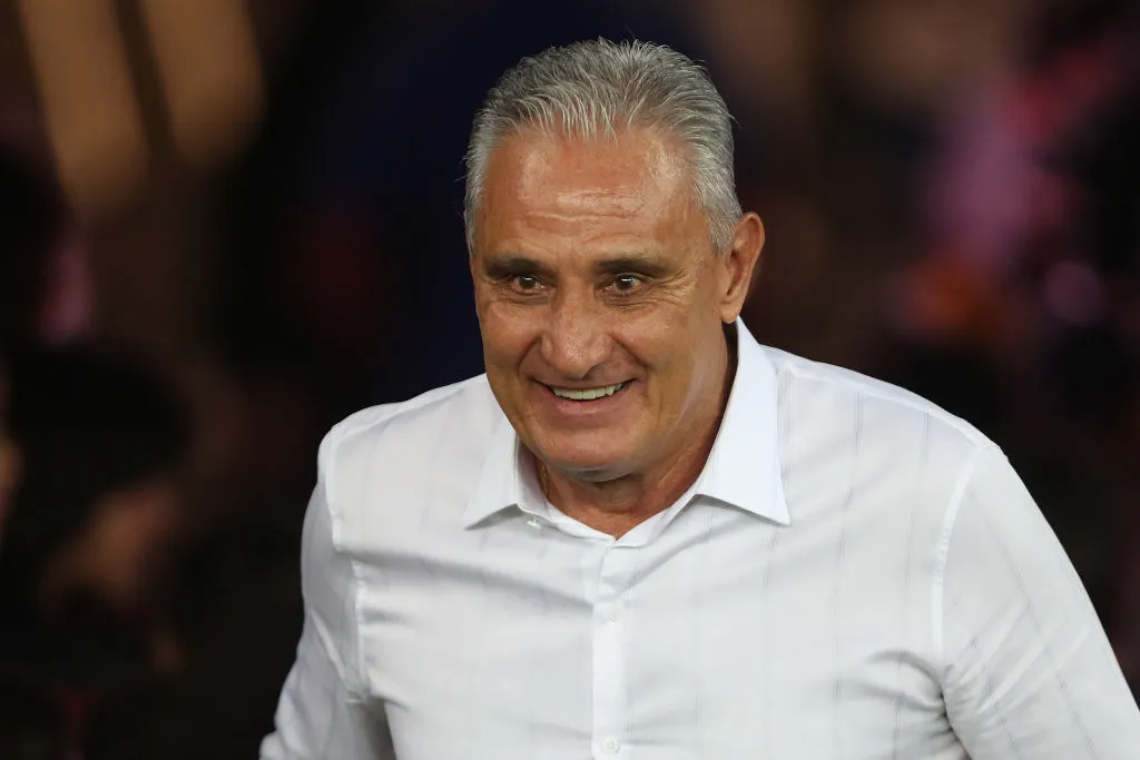 Tite, sin club desde su salida de Flamengo (Getty Images).