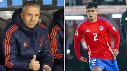 El entrenador de la U llena de elogios a Fabián Hormazábal