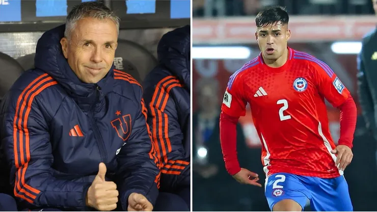 El entrenador de la U llena de elogios a Fabián Hormazábal