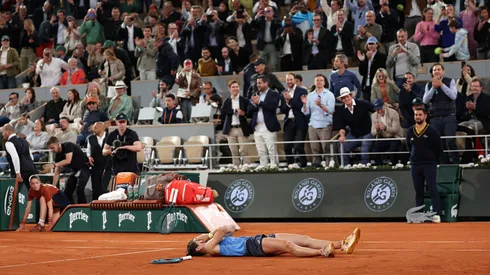 Lois Boisson fue la gran sorpresa en Roland Garros (Getty Images).
