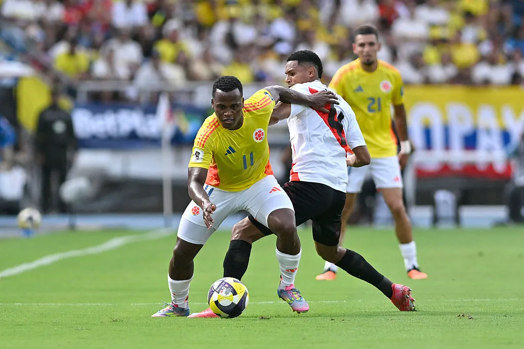 Colombia y Perú sumaron un punto en las Eliminatorias (Getty Images).