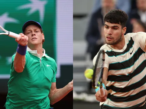 Jannik Sinner vs. Carlos Alcaraz: cuándo y que canal transmite la final de Roland Garros