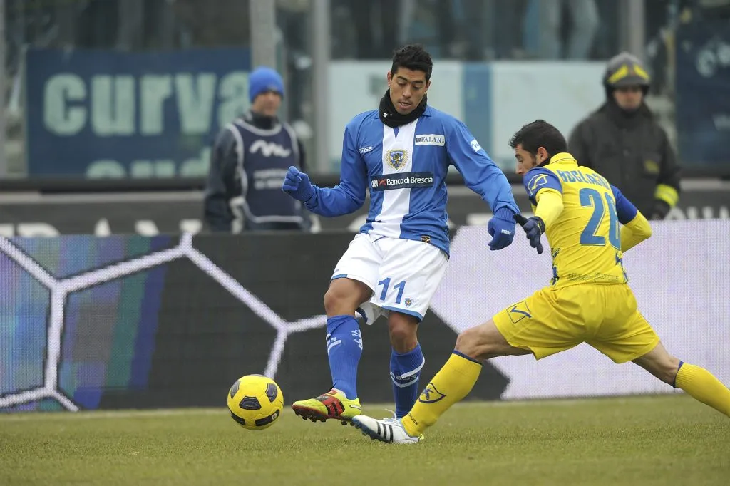 El actual entrenador de la selección chilena sub 20, Nicolás Córdova, defendió la camiseta del Brescia
