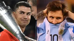 Jugador que trabaja para Messi festejó con todo el título de CR7.