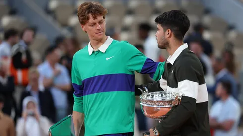 Jannik Sinner y Carlos Alcaraz mostraron lo mejor del tenis ante el mundo. (Foto: Getty)