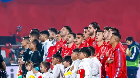 La formación de La Roja para visitar a Bolivia en El Alto.