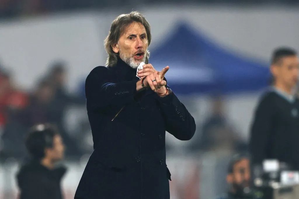 Gareca rompió el silencio a su momento en La Roja | Foto: Photosport