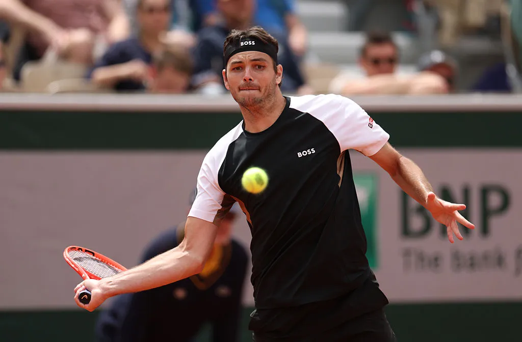 Taylor Fritz tuvo un fugaz paso por Roland Garros (Getty Images).