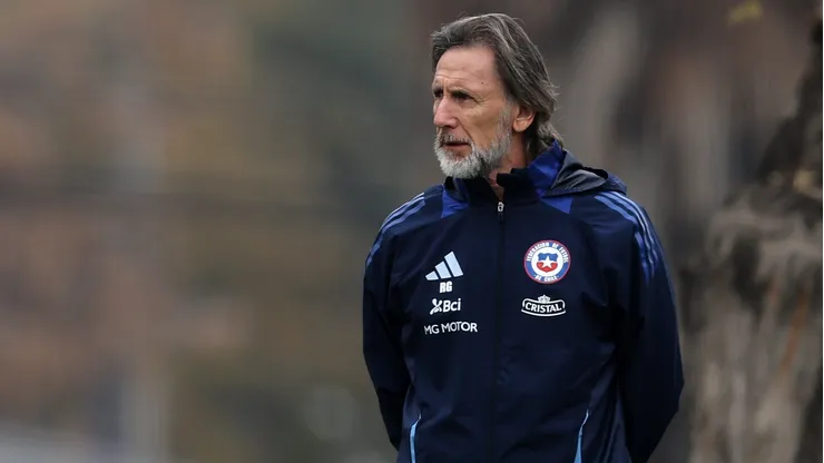 Ricardo Gareca dio sus impresiones previo al Chile vs. Bolivia. (Foto: Javier Torres/Photosport)