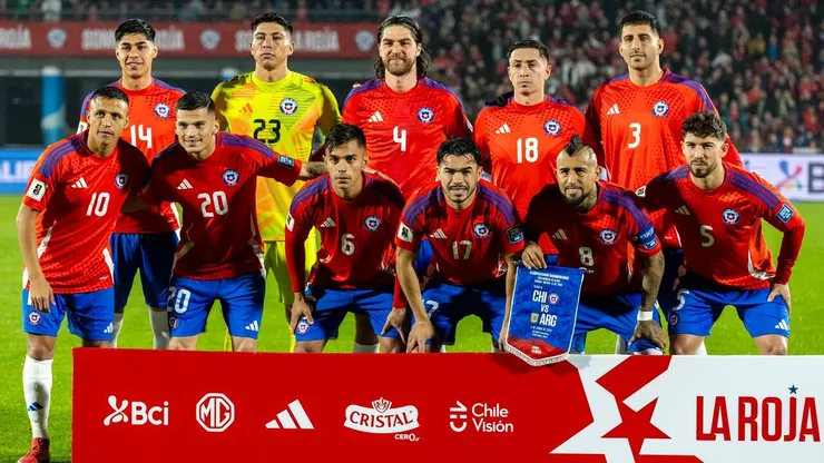La formación de la Selección Chilena para su duelo ante Bolivia