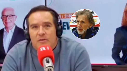 El comunicador de Radio Agricultura no aprobó la titularidad de un futbolista chileno.