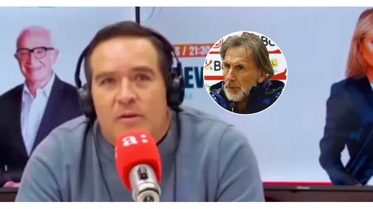 El comunicador de Radio Agricultura no aprobó la titularidad de un futbolista chileno.