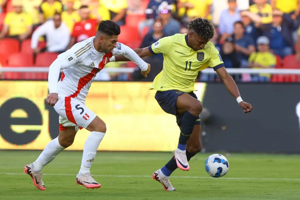 Perú vs. Ecuador: un duelo que saca chispas en las Eliminatorias Sudamericanas.