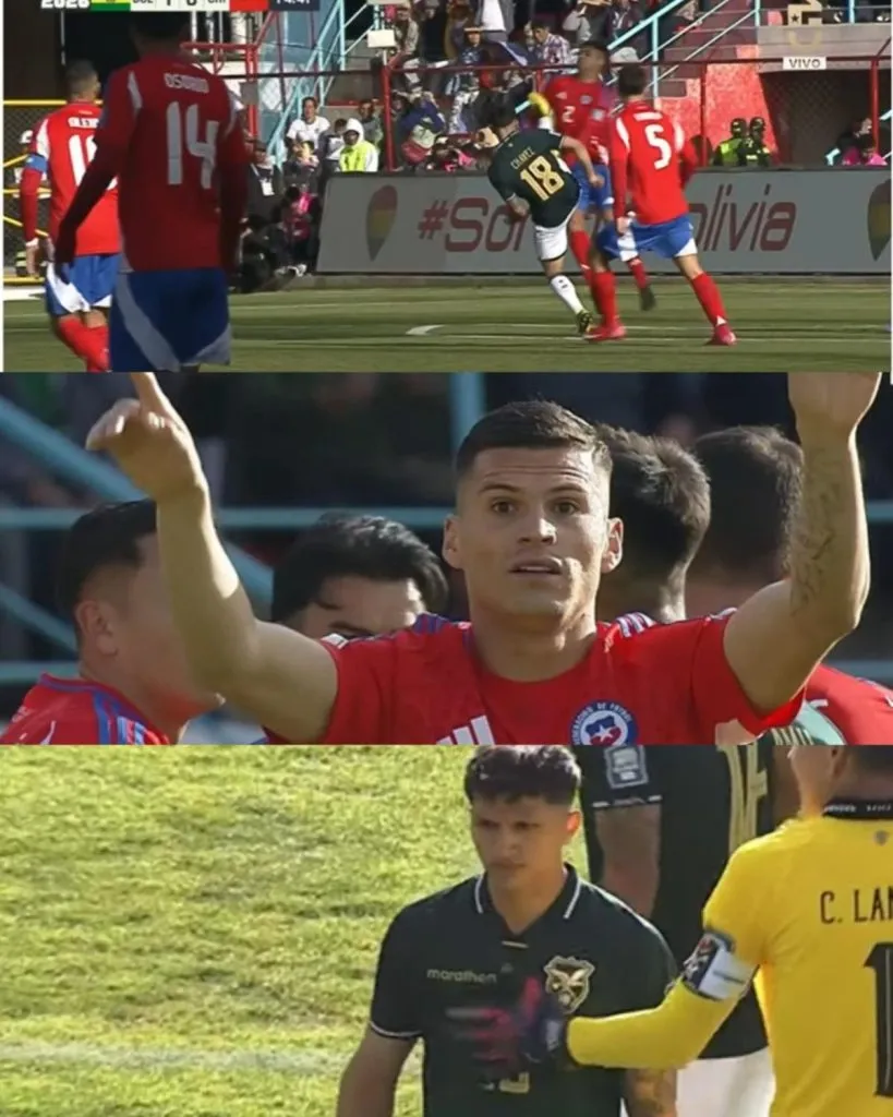 Lucas Chávez fue expulsado por una patada karateka a Fabián Hormazábal.