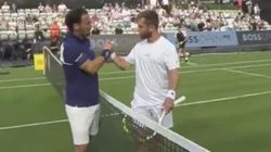 Tenso cruce entre ambos tenistas en el ATP de Stuttgart.