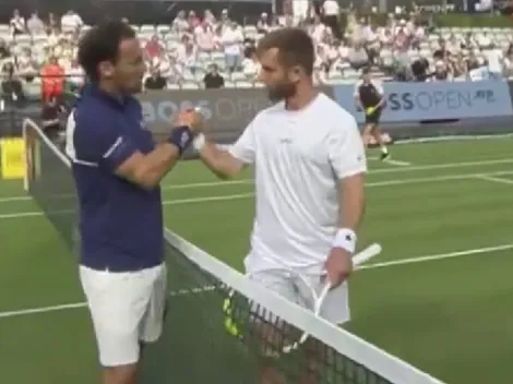 ¡Video! Fognini insulta a Moutet en Stuttgart: "Mírame, cerdito"