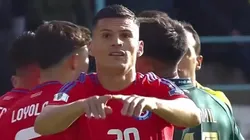 Lucas Cepeda sorprendió al pedir el VAR en su estilo (Captura)