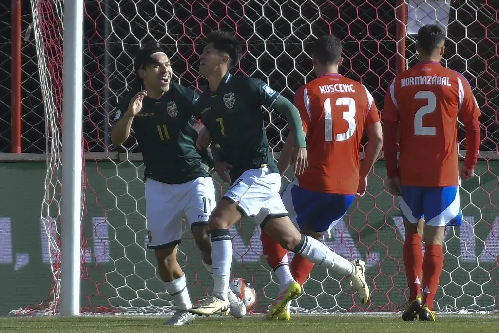 Bolivia es pura ilusión y ya están llegando a la locura por ir al Mundial (
Daniel MIRANDA/APGNoticiasBo/Photosport)