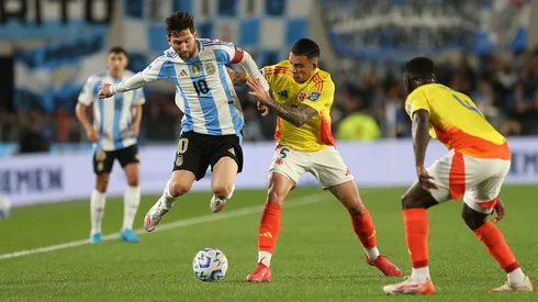 Argentina y Colombia igualaron 1-1 en Buenos Aires (Getty Images).