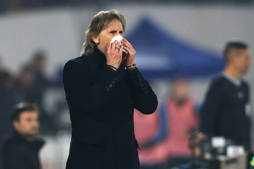 Gareca no vio una con La Roja. | Foto: Photosport