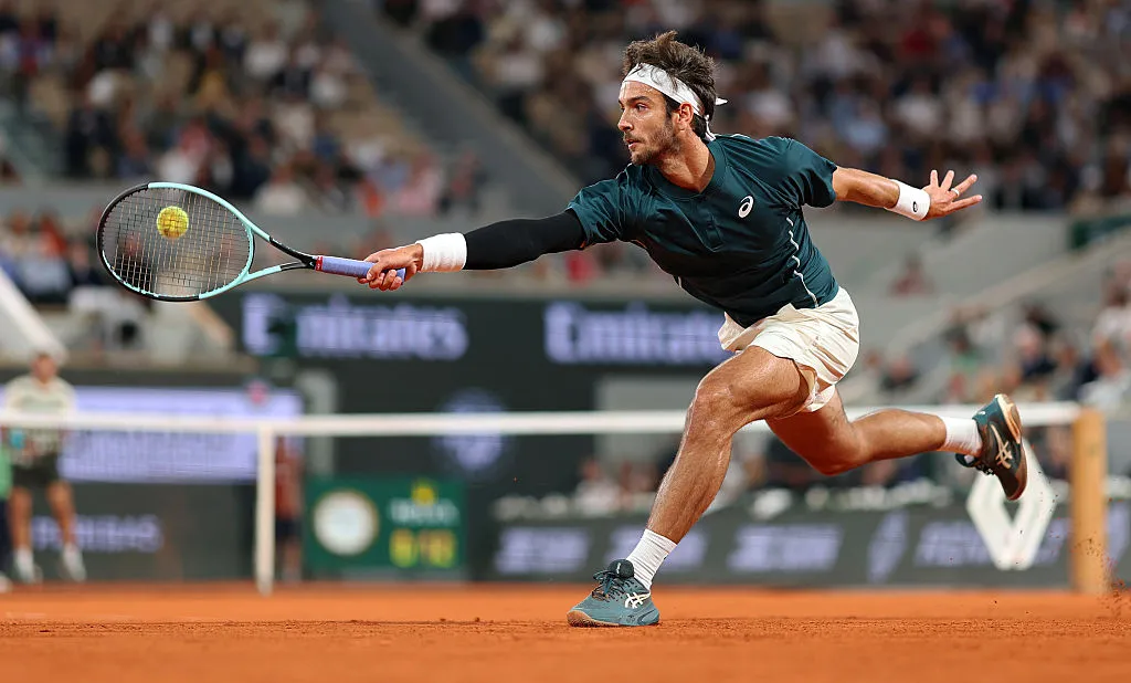 Lorenzo Musetti viene de ser semifinalista en Roland Garros (Getty Images).