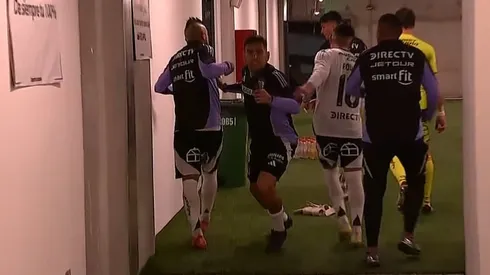 Arturo Vidal y Fernando de Paul casi se van a las manos